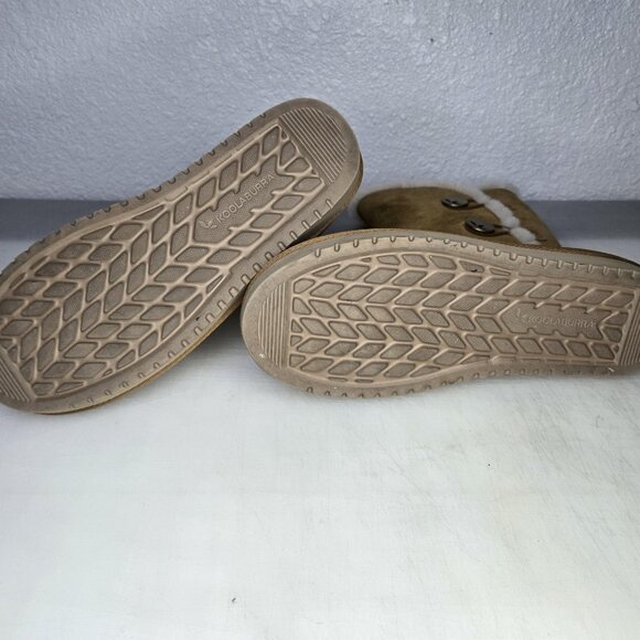 Koolaburra by UGG Boots Womens Size 7 Suede Shearling Button Tall Warm 1096409 - Picture 9 of 9